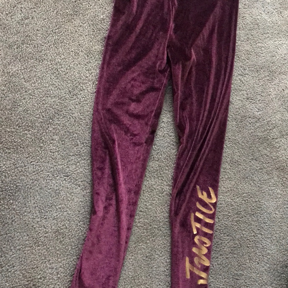 Sweat pants soft to touch Maroon size 12